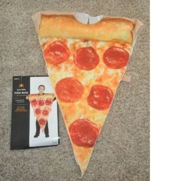 Pizza Slice Halloween Costume 1 Pc Tunic Pepperoni Pullover Kids size up to 12 - Picture 3 of 3